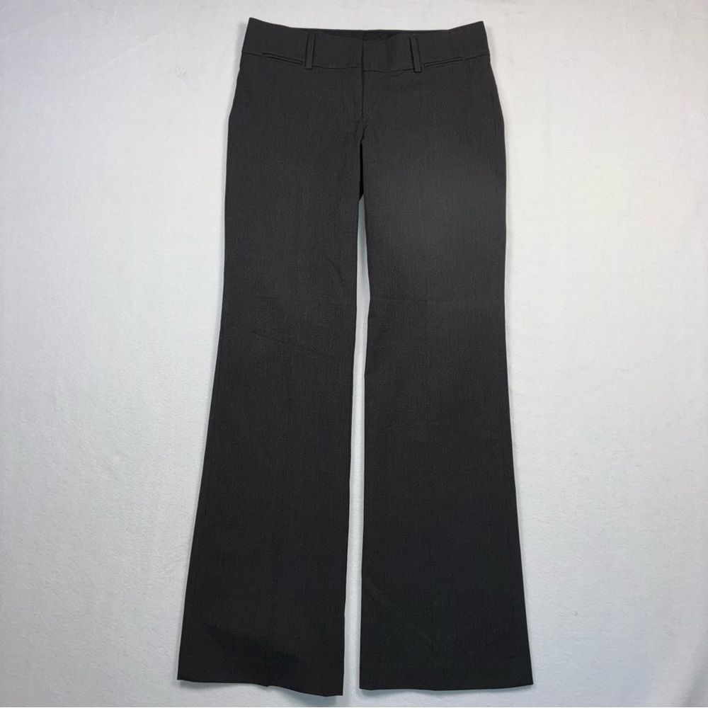 Loft Marisa Charcoal Gray Dress Pants Career Pant Straight Leg Women's Size 2